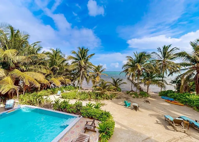 Beachfront With Balcony Sea View Partial Ac Pool Dock & Kayaks *