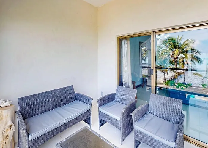 Beachfront With Balcony Sea View Partial Ac Pool Dock & Kayaks Сasa de vacaciones *